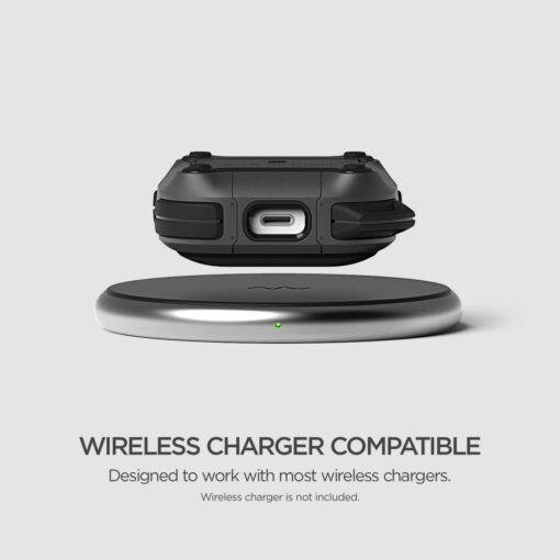 VRS รุ่น Active - เคส Airpods 3 - Metal Black - Image 11