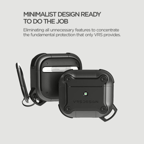VRS รุ่น Active - เคส Airpods 3 - Metal Black - Image 12