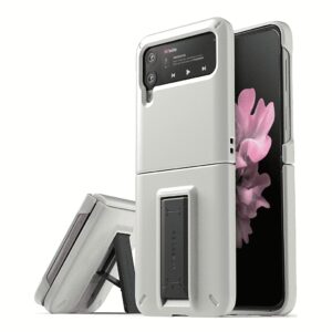 เคสกันกระแทก VRS รุ่น Quick Stand Modern - Galaxy Z Flip 3 - White