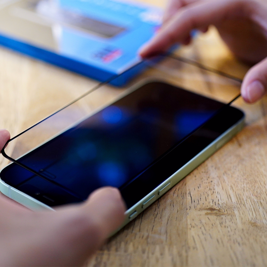 ฟิล์มกระจกกันรอย Hishield รุ่น Tempered Glass 3D Triple Strong - iPhone 13 Pro Max