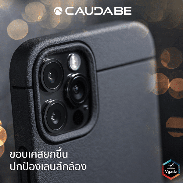 เคส Caudabe รุ่น Sheath with Magsafe - iPhone 13 Pro Max - สีน้ำเงิน