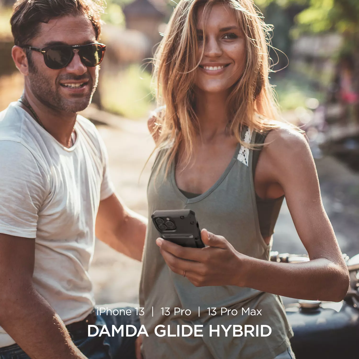 เคส VRS รุ่น Damda Glide Hybrid - iPhone 13 Pro - สีดำ