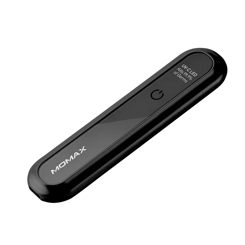 เครื่องฉายแสง UV ฆ่าเชื้อโรคแบบพกพา Momax รุ่น UV Pen Portable Sanitizer - ดำ