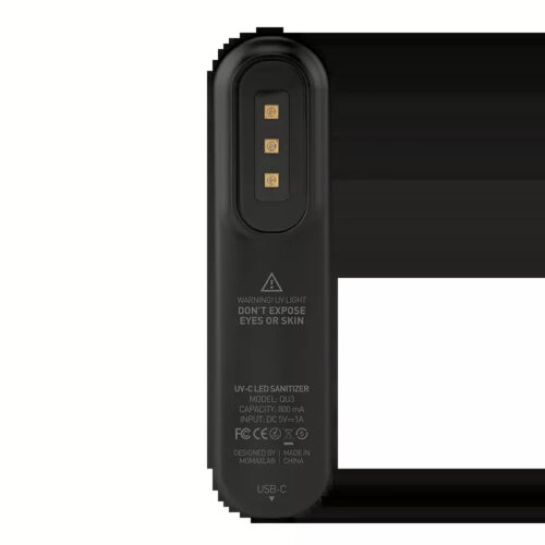 เครื่องฉายแสง UV ฆ่าเชื้อโรคแบบพกพา Momax รุ่น UV Pen Portable Sanitizer - ดำ - Image 2