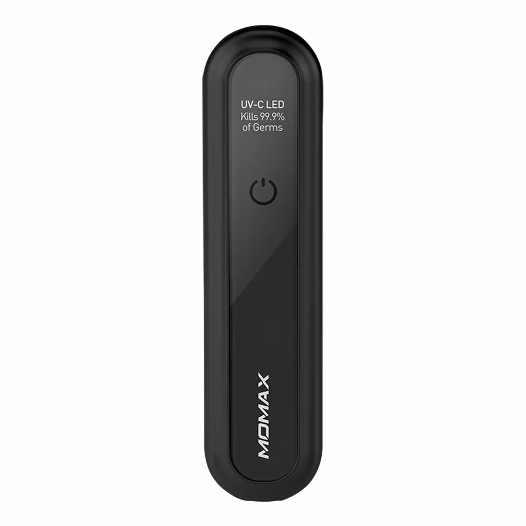 เครื่องฉายแสง UV ฆ่าเชื้อโรคแบบพกพา Momax รุ่น UV Pen Portable Sanitizer - ดำ