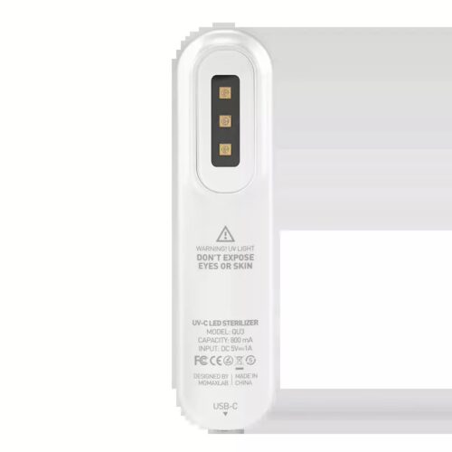 เครื่องฉายแสง UV ฆ่าเชื้อโรคแบบพกพา Momax รุ่น UV Pen Portable Sanitizer - ขาว - Image 2