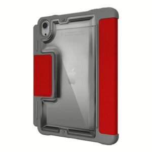 STM รุ่น Dux Plus - เคส iPad Mini (7th/6th Gen) - สีแดง