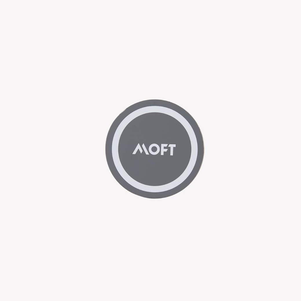 สติ๊กเกอร์ MOFT รุ่น Snap Phone Sticker Round - สีเทา
