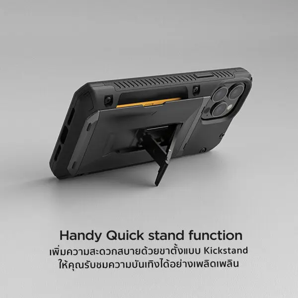 เคส VRS รุ่น Damda Glide Hybrid - iPhone 13 Pro Max - สีMetal Black