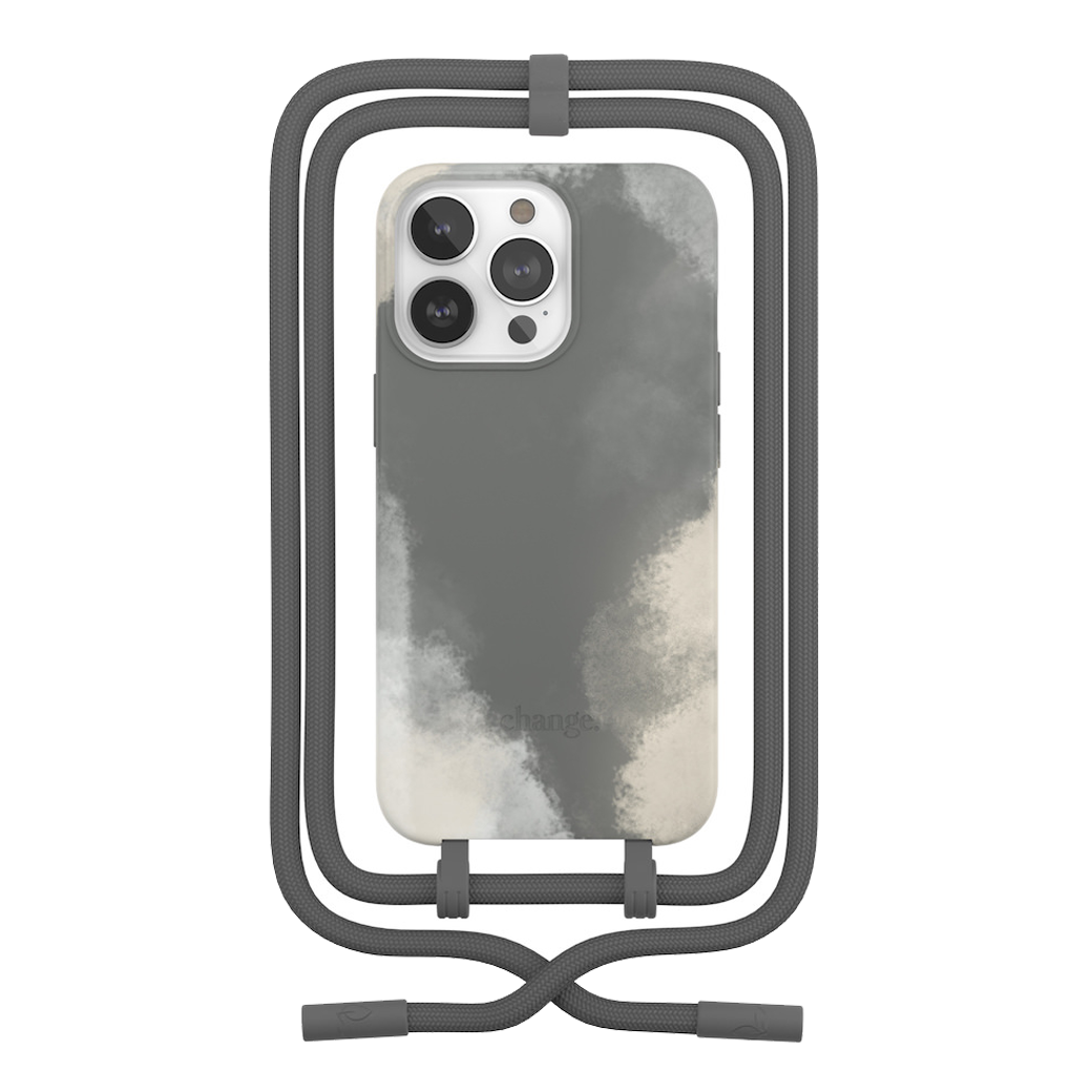 เคส Woodcessories รุ่น Change Case Batik/TieDye - iPhone 13 Pro Max - สี Anthracite Grey