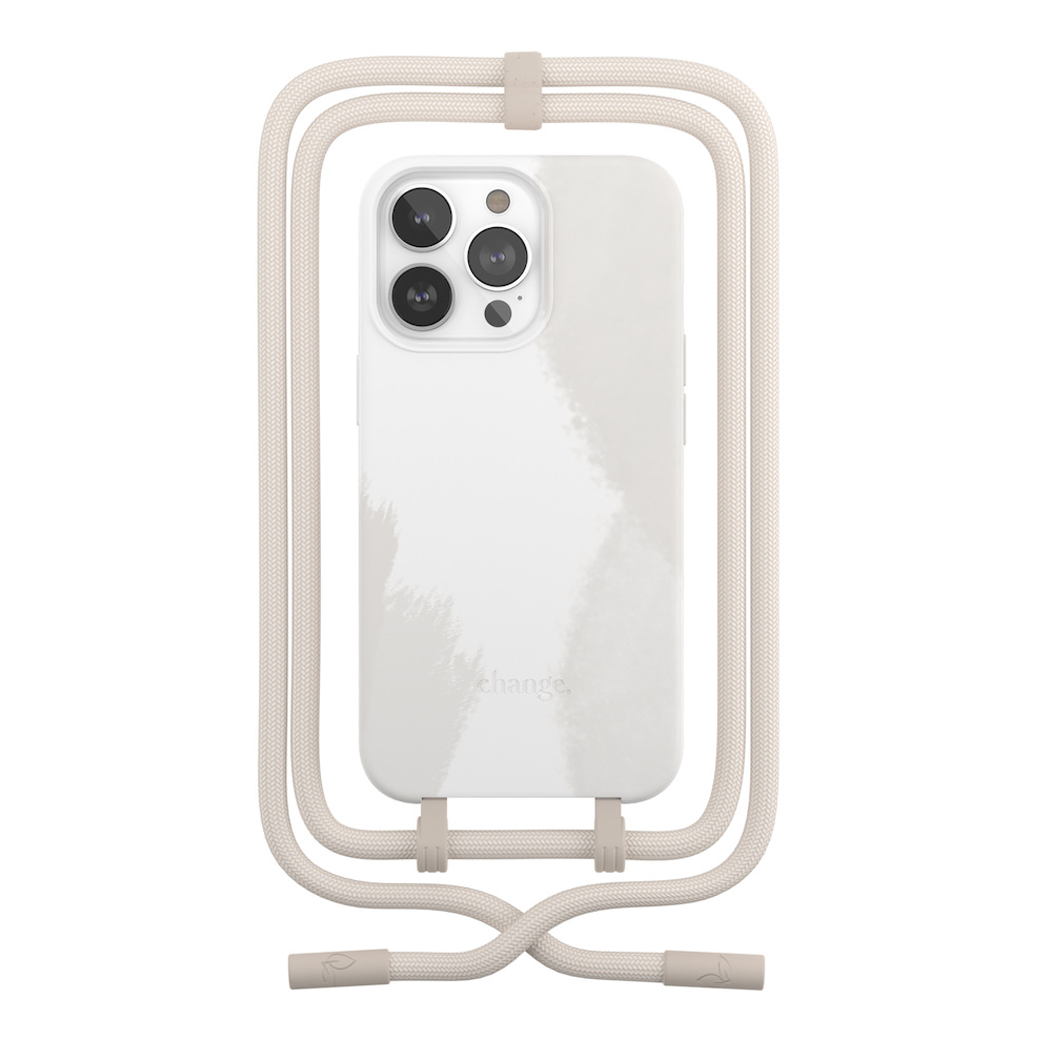 เคส Woodcessories รุ่น Change Case Batik/TieDye - iPhone 13 Pro Max - สี Dove White