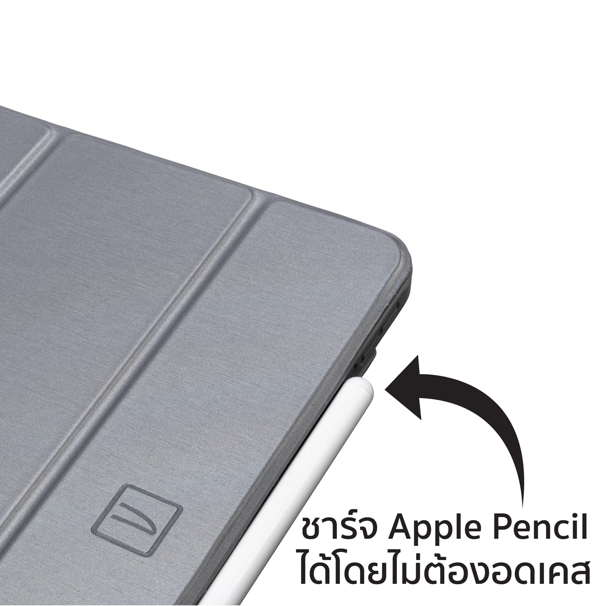 เคส Tucano รุ่น Link - iPad Pro 12.9" (5th Gen 2021/ 4th Gen 2020/ 3rd 2018) - สี Space Gray