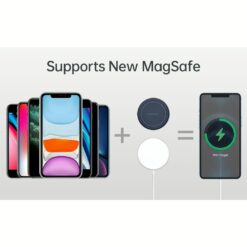 แผ่นติดแม่เหล็ก Choetech รุ่น Magnetic Metal Plate สำหรับใช้งานกับอุปกรณ์ Magsafe (Pc0093) - สีเขียว
