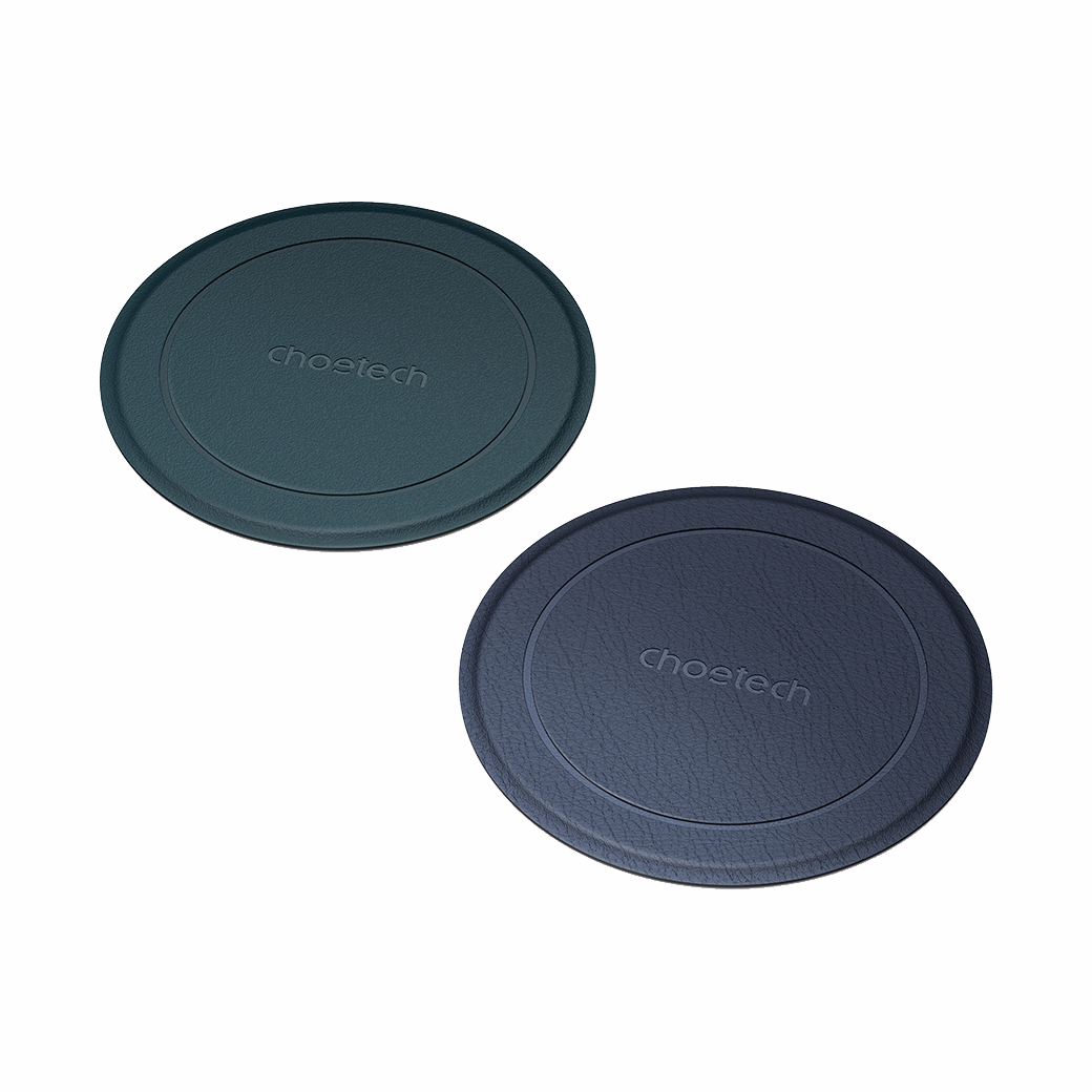 แผ่นติดแม่เหล็ก Choetech รุ่น Magnetic Metal Plate สำหรับใช้งานกับอุปกรณ์ Magsafe (Pc0093) - สีเขียว