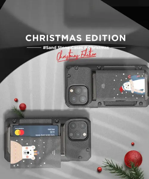 เคส VRS รุ่น Damda Glide Pro - iPhone 13 Pro Max - ลาย Sweater Bear