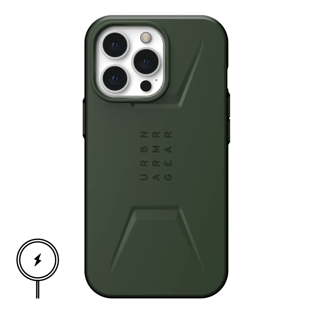 เคส UAG รุ่น Civilian with Magsafe - iPhone 13 Pro - สีเขียว