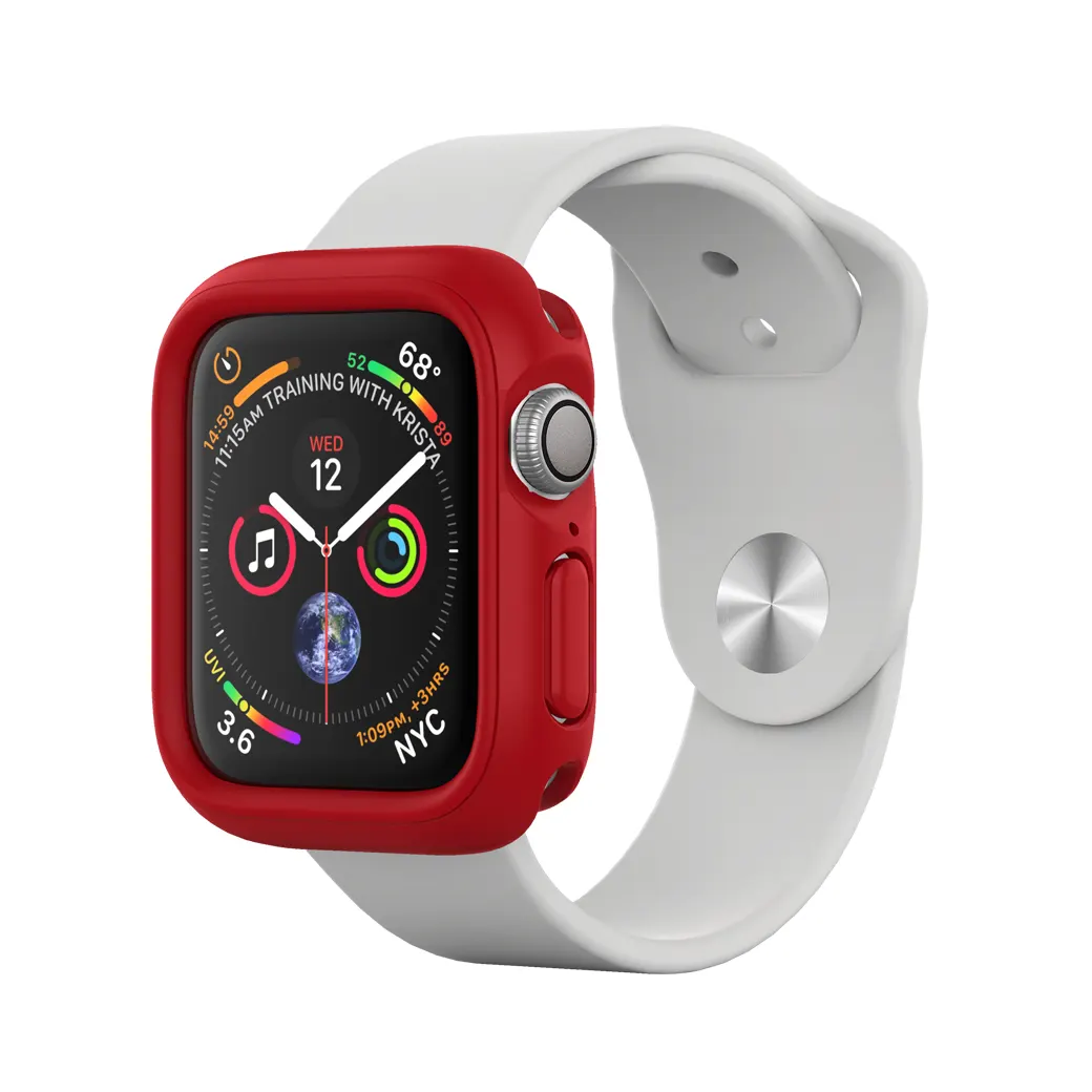 เคส RhinoShield รุ่น Crashguard NX - Apple Watch - Series 6/SE/5/4 (44mm) - แดง