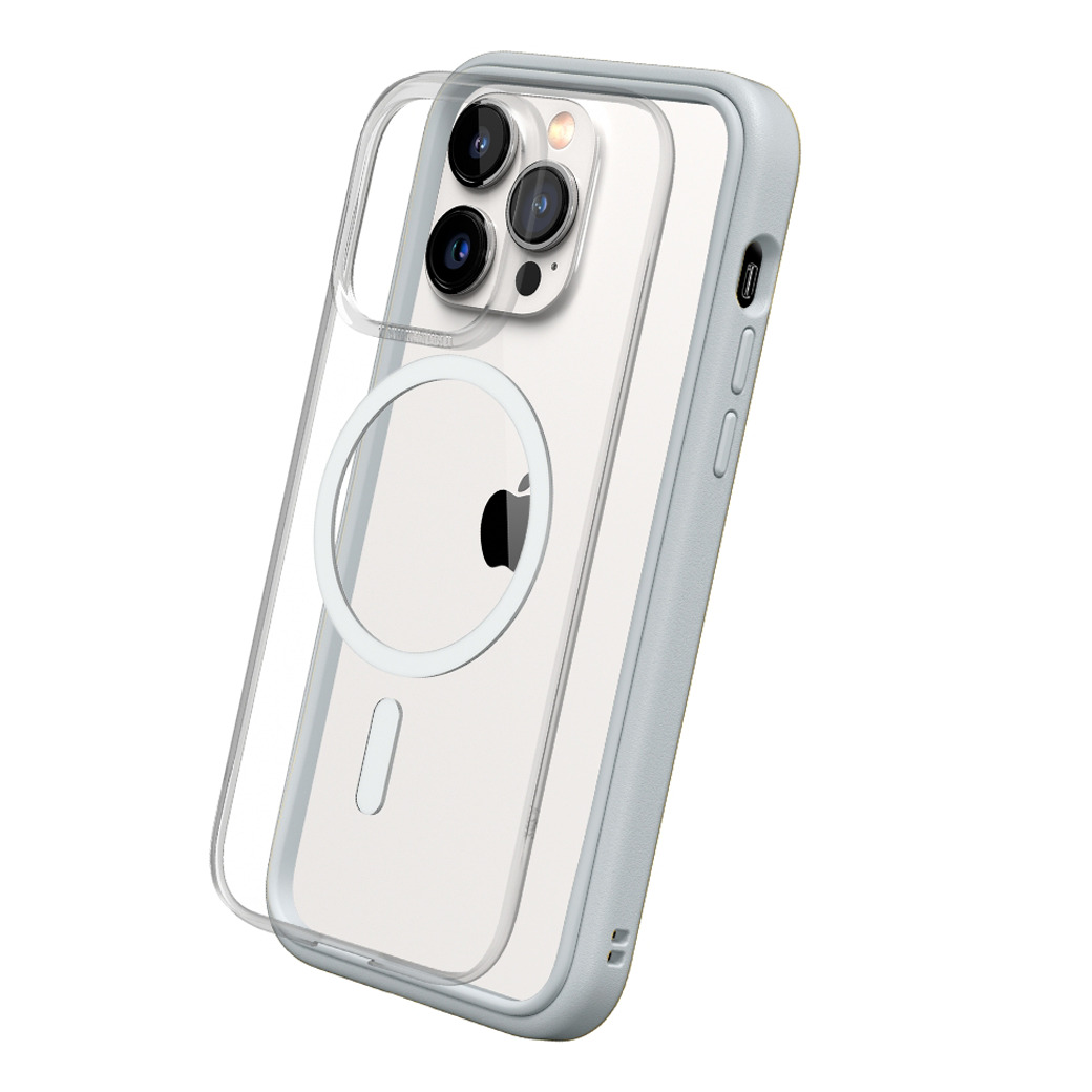 RhinoShield รุ่น Mod NX Magsafe - เคส iPhone 14 Pro Max - สี Platinum Gray