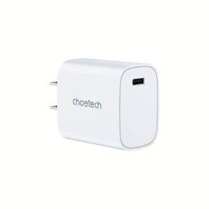 Choetech หัวชาร์จ รุ่น Q5004 อแดปเตอร์ Type-C  ชาร์จไว 20W - สี White