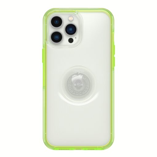 เคส OtterBox รุ่น Otter + Pop Symmetry Clear - iPhone 13 Pro Max - Limelight - Image 2