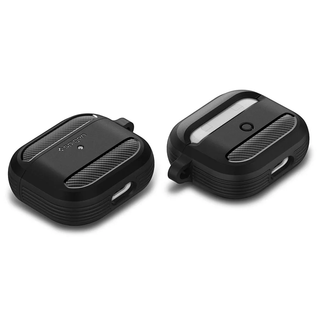เคส Spigen รุ่น Rugged Armor - AirPods 3 - สี Matte Black