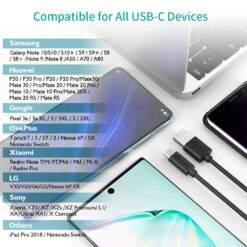 สายชาร์จ Choetech รุ่น USB-A to Type-C PVC Cable 1m (AC0002) - สีขาว