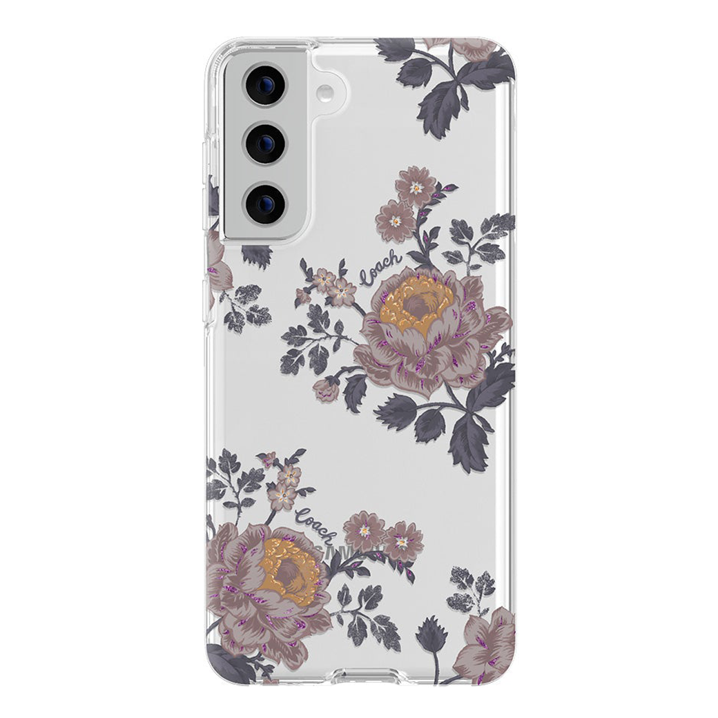 เคส Coach รุ่น Protective Case – Samsung Galaxy S21 – ลาย Moody Floral Multi