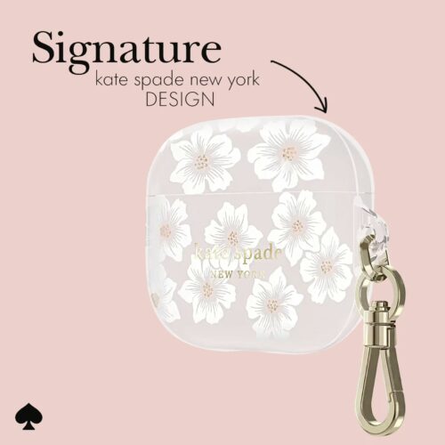 Kate Spade New York รุ่น Protective - เคส Airpods 3 - Hollyhock Cream - Image 3