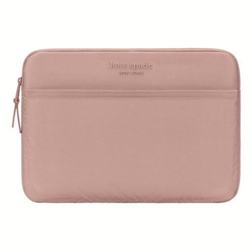 ซองใส่แล็ปท็อป Kate Spade New York รุ่น Puffer Sleeve - 14 inch Laptop - ลาย Madison Rouge Nylon