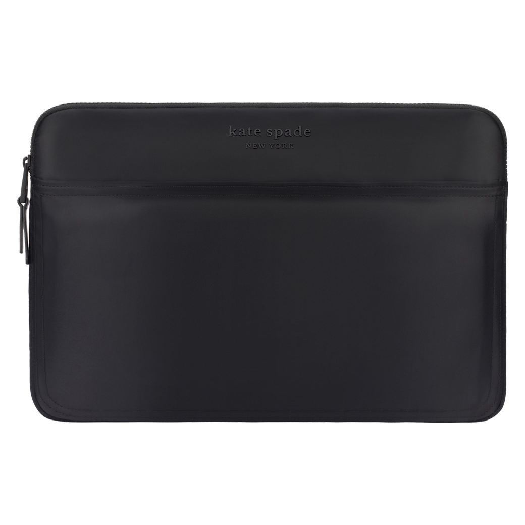 ซองใส่แล็ปท็อป Kate Spade New York รุ่น Puffer Sleeve - 16 inch Laptop - ลาย Black Nylon