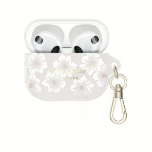 Kate Spade New York รุ่น Protective - เคส Airpods 3 - Hollyhock Cream