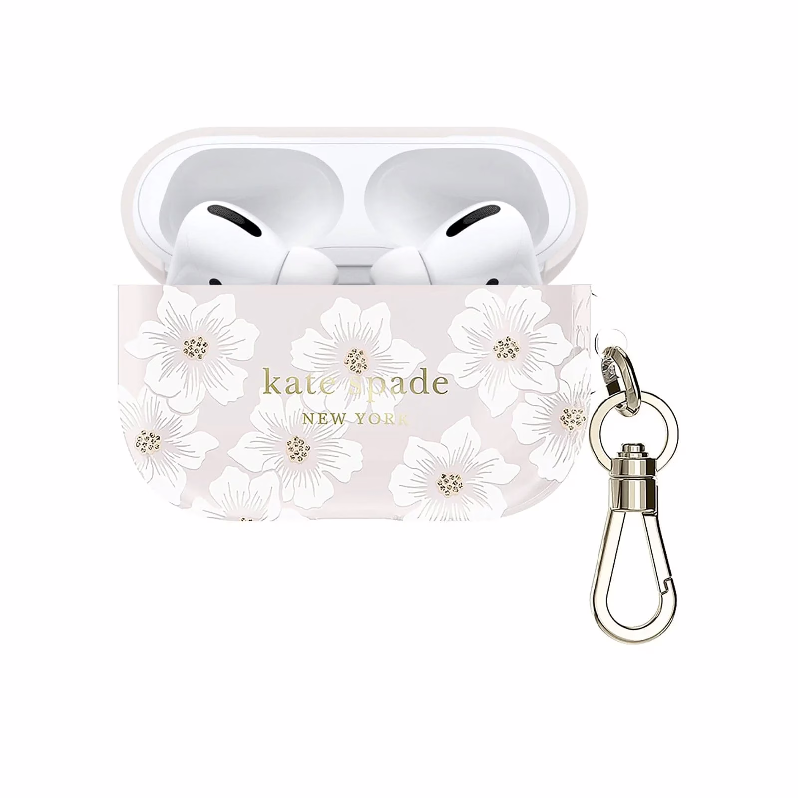 Kate Spade New York รุ่น Protective - เคส Airpods Pro 1/2 Case - Hollyhock
