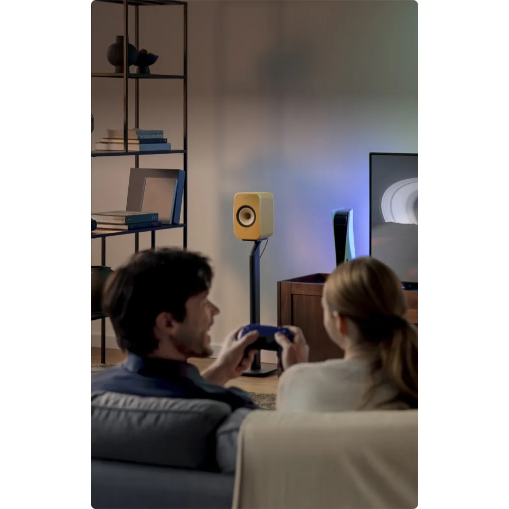 ขาตั้งลำโพง KEF สำหรับ LSX รุ่น S1 Floor Stand (เซ็ตคู่) - สี Mineral White - Image 6