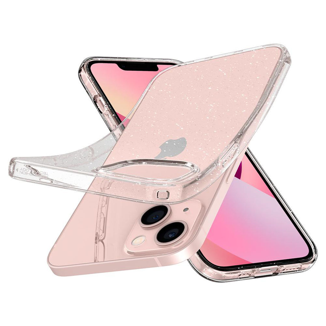 เคส Spigen รุ่น Liquid Crystal Glitter - iPhone 13 - สีกากเพชร