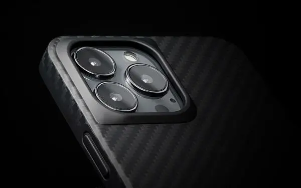 เคส Pitaka รุ่น MagEz Case Pro - iPhone 13 Pro - สี Black/Grey Twill