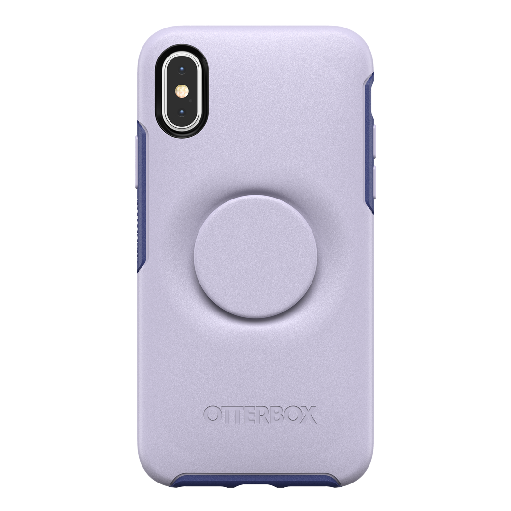 เคส OtterBox รุ่น Otter + Pop Symmetry - iPhone X/Xs - สี Lilac Dusk