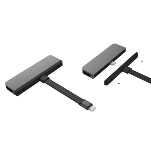 อุปกรณ์เชื่อมต่อ Hyper รุ่น HyperDrive 6-in-1 USB-C Hub for iPad Pro - สีเทา - Image 6