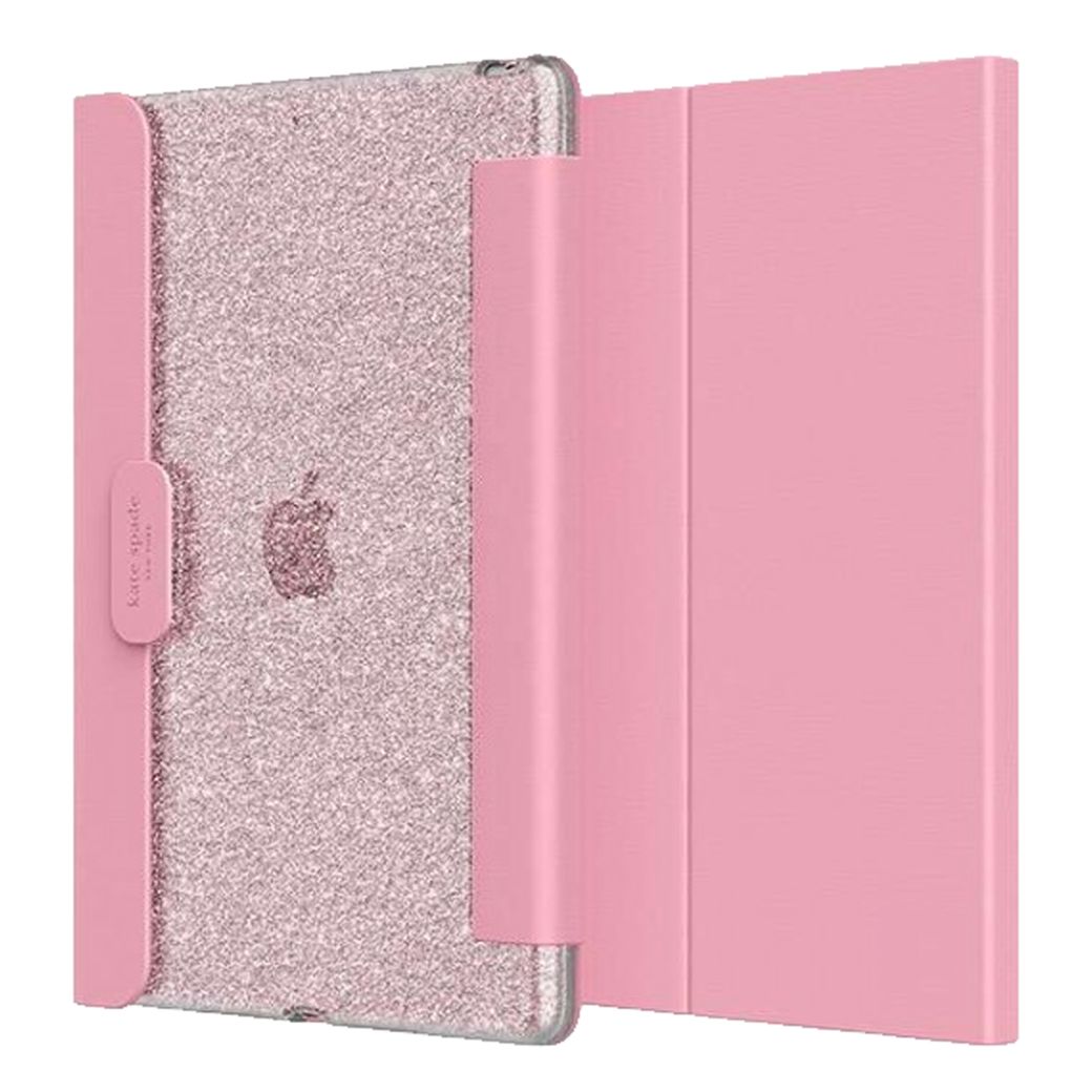 Kate Spade New York Protective Folio - เคส iPad 10.2" (7th/8th/9th Gen) - ลาย Rose Gold Glitter