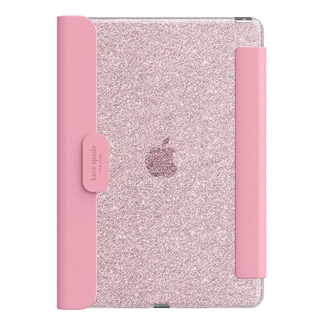 เคส Kate Spade New York Protective Folio Case - iPad 10.2" (7th/8th/9th Gen) - ลาย Rose Gold Glitter