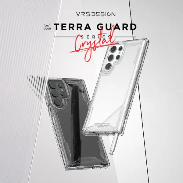 เคส VRS รุ่น Terra Guard Crystal - Galaxy S22 Ultra - สีใส
