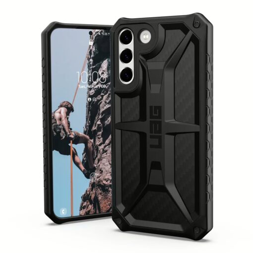 UAG รุ่น Monarch - เคส Galaxy S22 Plus - ลาย Carbon Fiber - Image 2