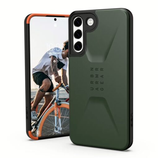 UAG รุ่น Civilian - เคส Galaxy S22 Plus - สีเขียว - Image 2