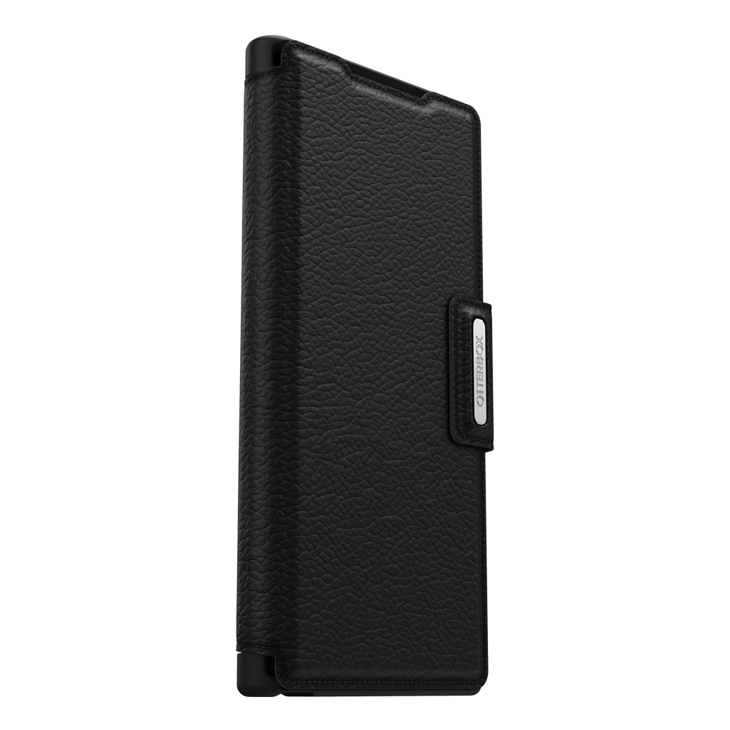 เคส Otterbox รุ่น Strada Folio - Samsung Galaxy S22 Ultra - สี Black/Pewter