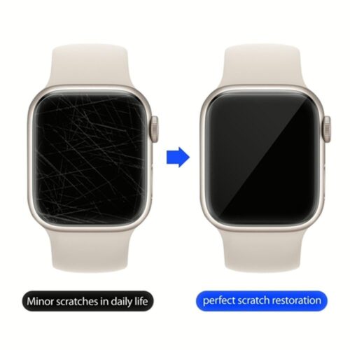 ฟิล์มกันรอย Araree รุ่น Pure Diamond – Apple Watch Series 7/8/9 (45mm) – สีใส - Image 3