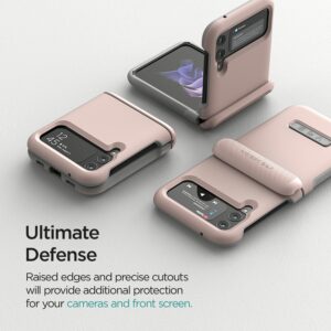 เคส VRS รุ่น Terra Guard Modern - Galaxy Z Flip 3 - สี Pink Sand