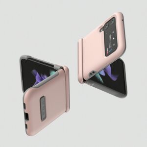 เคส VRS รุ่น Terra Guard Modern - Galaxy Z Flip 3 - สี Pink Sand