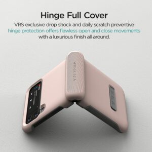 เคส VRS รุ่น Terra Guard Modern - Galaxy Z Flip 3 - สี Pink Sand