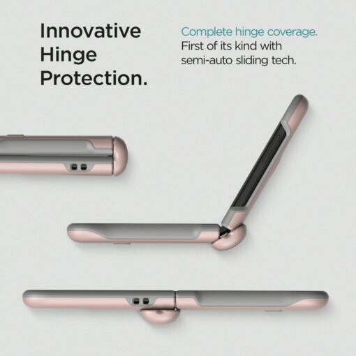 เคส VRS รุ่น Terra Guard Modern - Galaxy Z Flip 3 - สี Pink Sand - Image 8