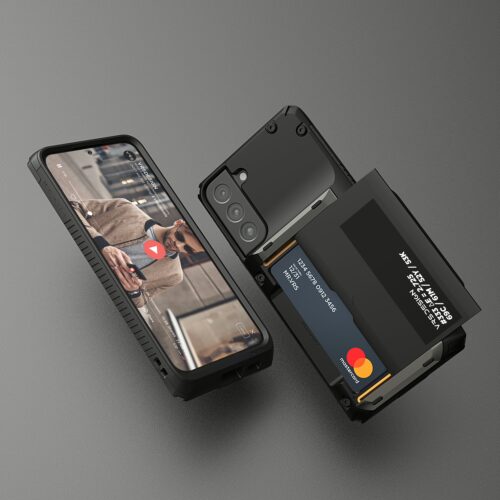 VRS รุ่น Damda Glide Pro - เคส Galaxy S22 Plus - Black Label - Image 4