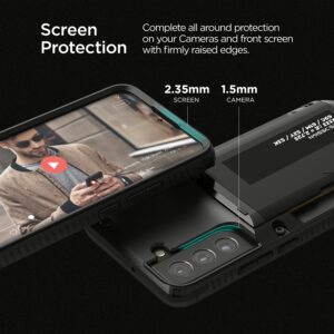 VRS รุ่น Damda Glide Pro - เคส Galaxy S22 Plus - Black Label